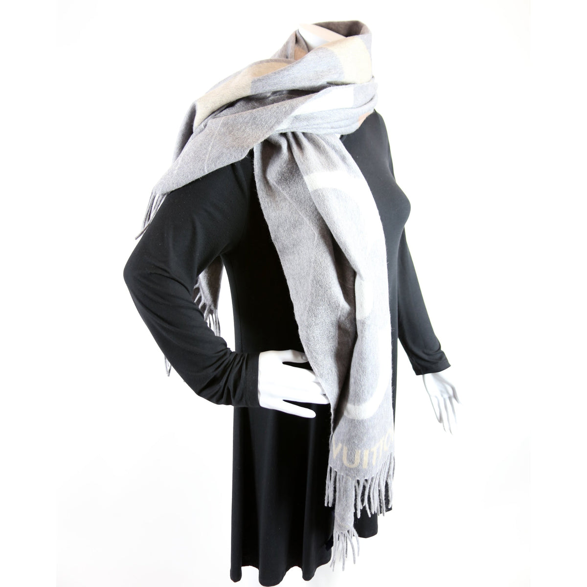 The Ultimate Wool/Cashmere Scarf Grey