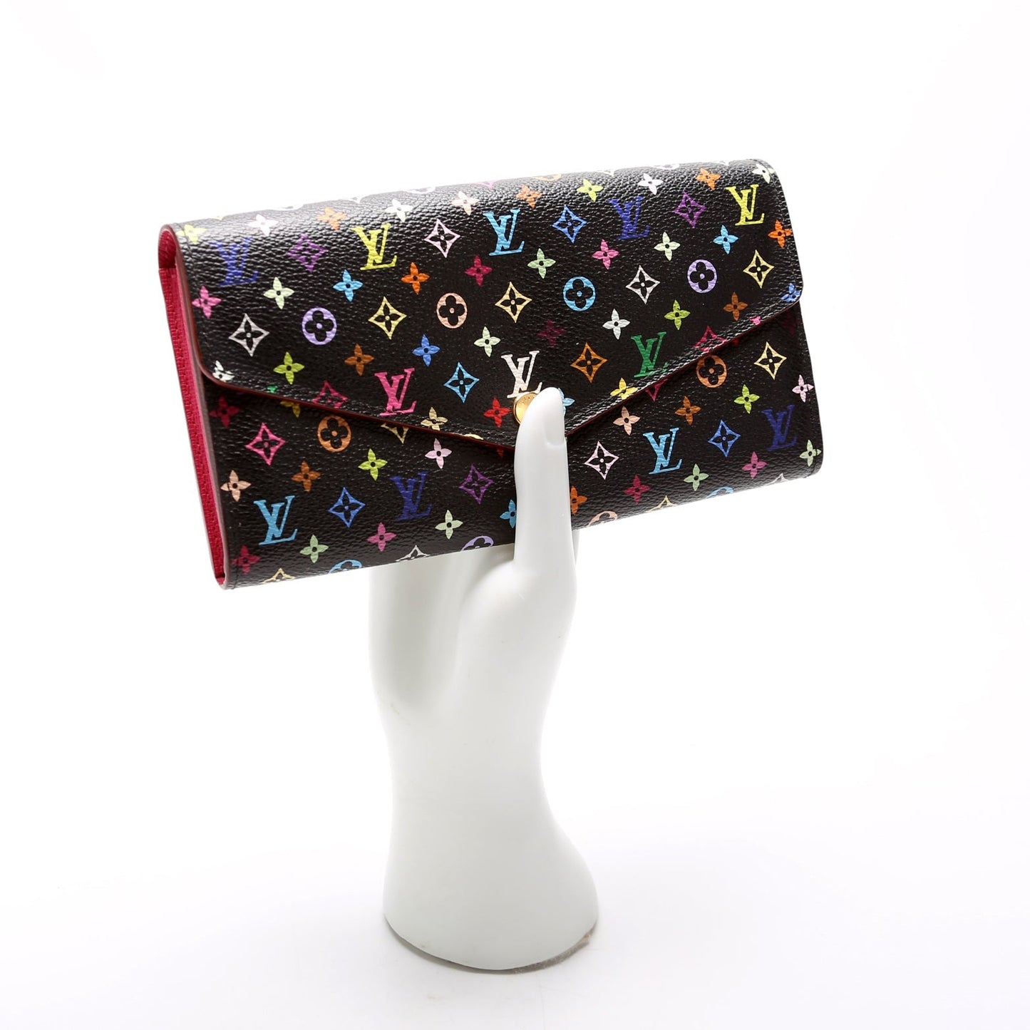 Sarah Wallet NM Multicolor Monogram