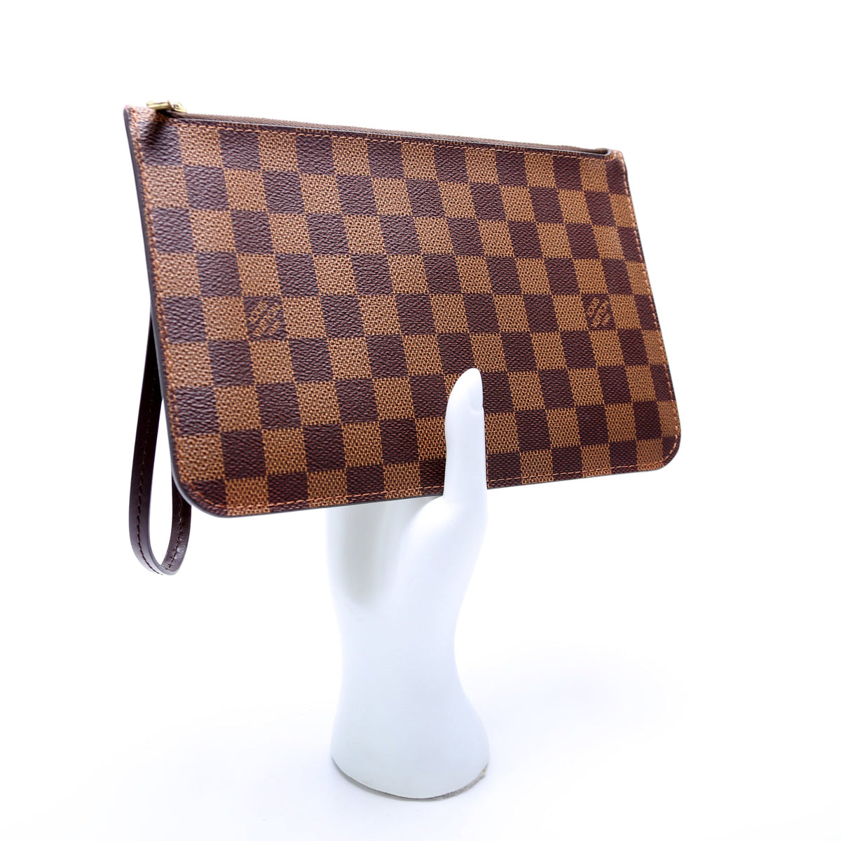 Louis-Vuitton Pochette Only Neverfull Damier Ebene