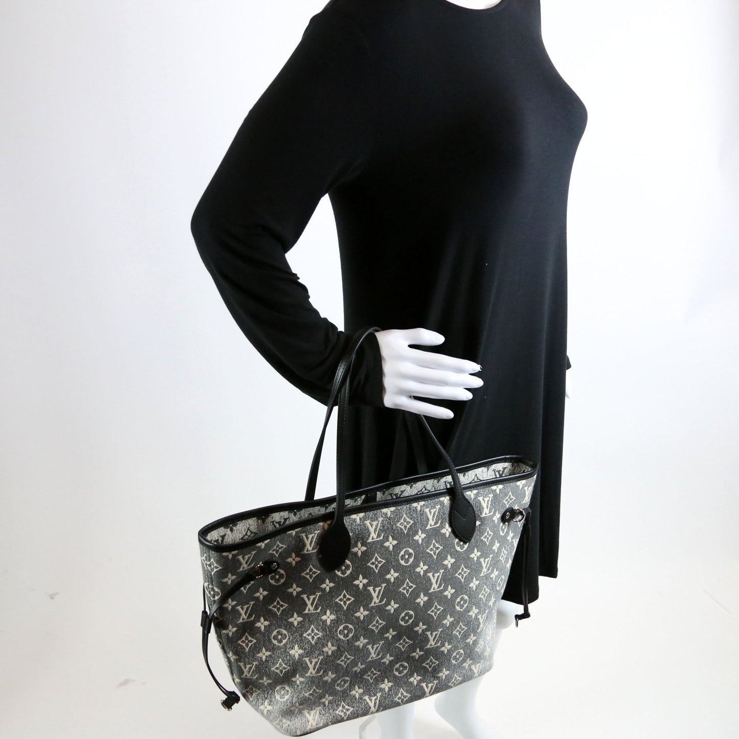 Neverfull MM Monogram Denim Jacquard