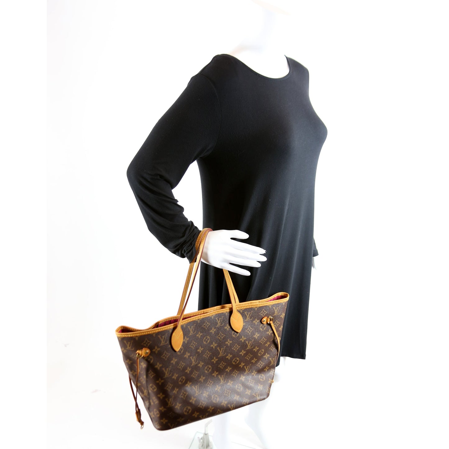 Neverfull with Wallet MM Monogram