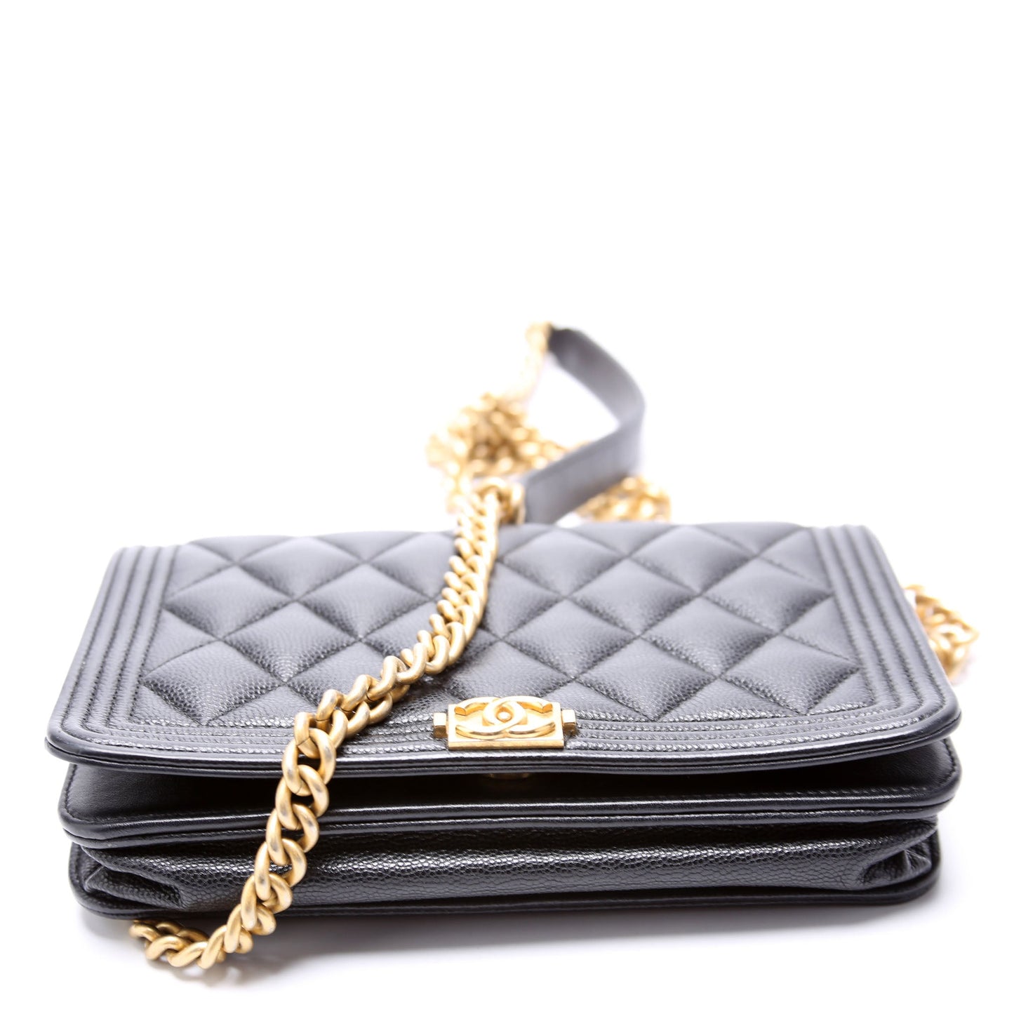Chanel WOC Boy Caviar Black