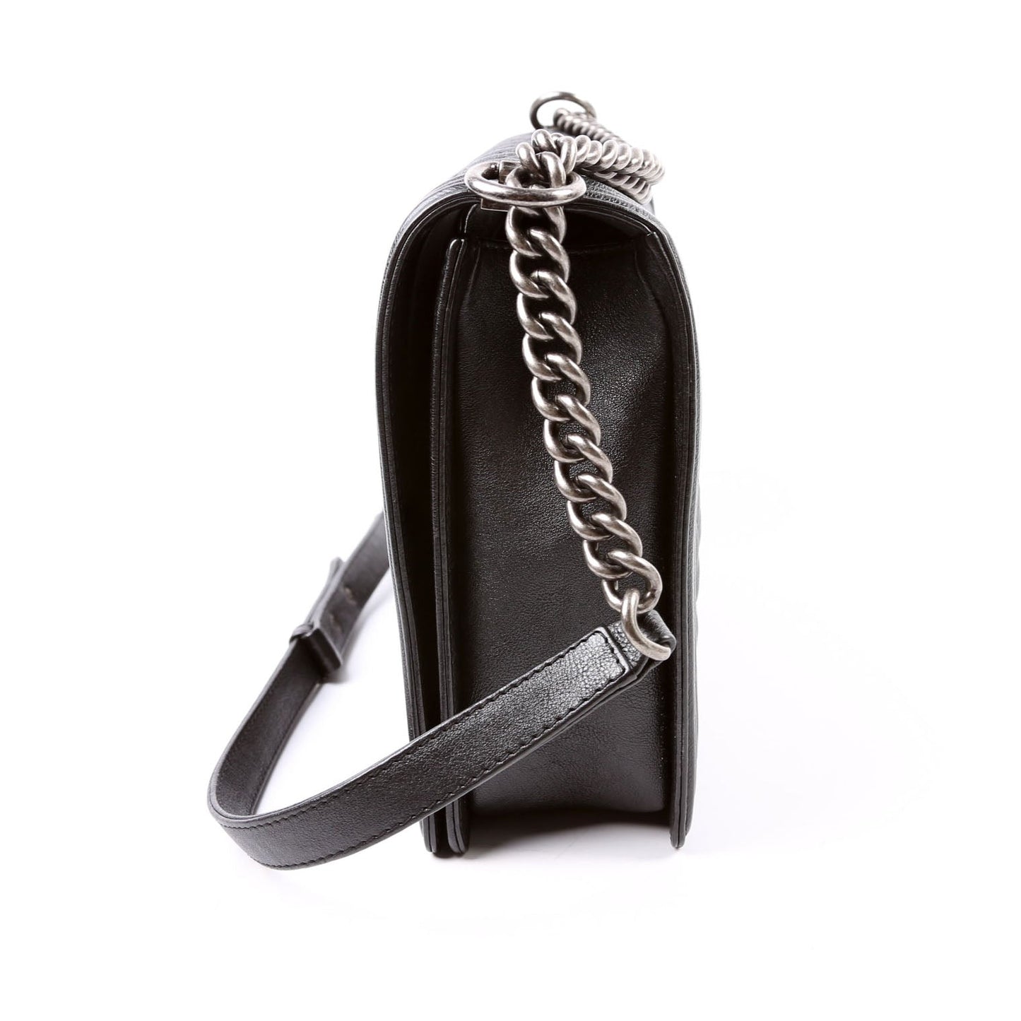 Chanel Boy Flap Large Caviar 18M Black