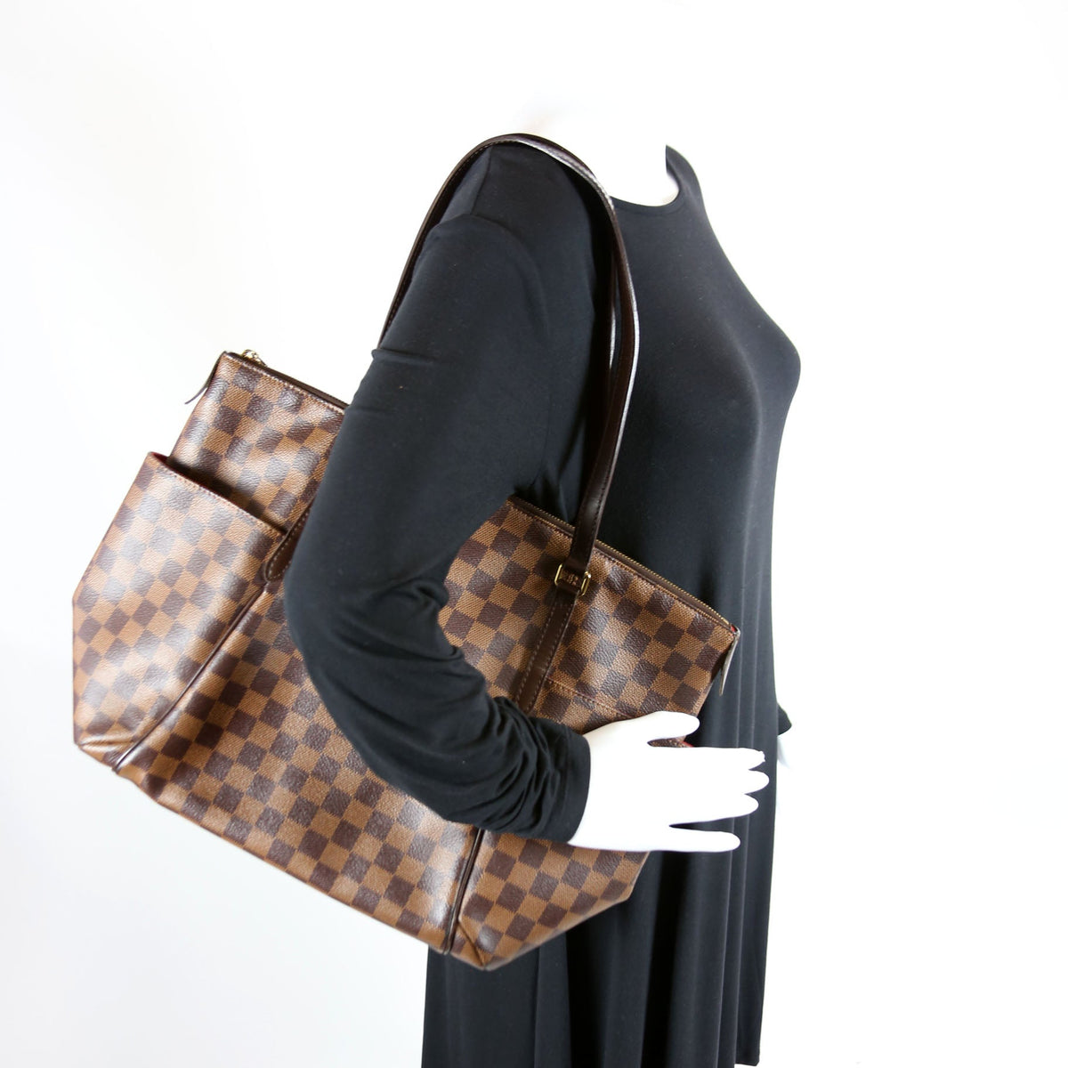 Louis-Vuitton Totally MM Damier Ebene
