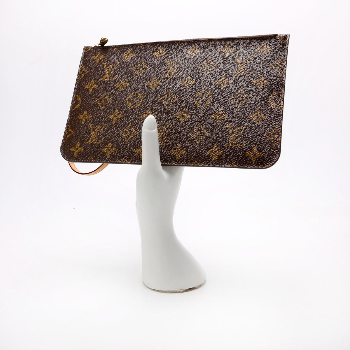 Louis-Vuitton Pochette Only Monogram Neverfull Berry