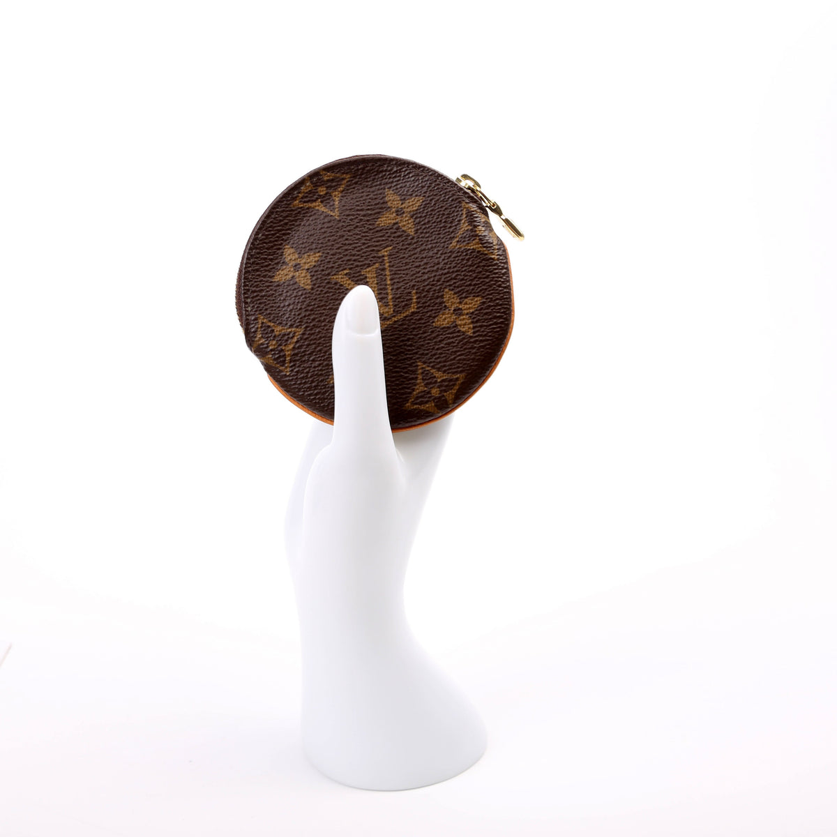 Louis-Vuitton Round Coin Purse Monogram