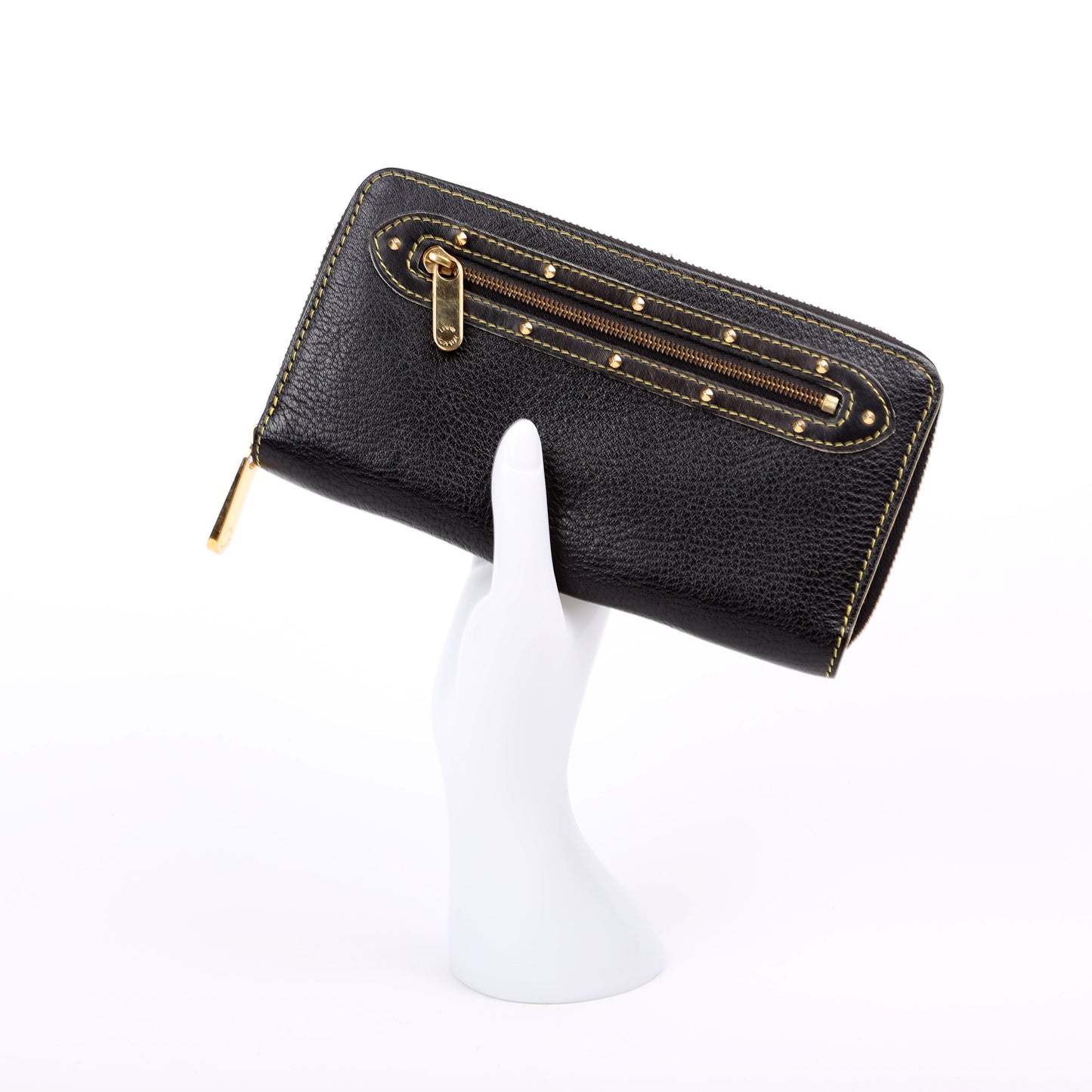 Louis-Vuitton Zippy Wallet Suhali Black