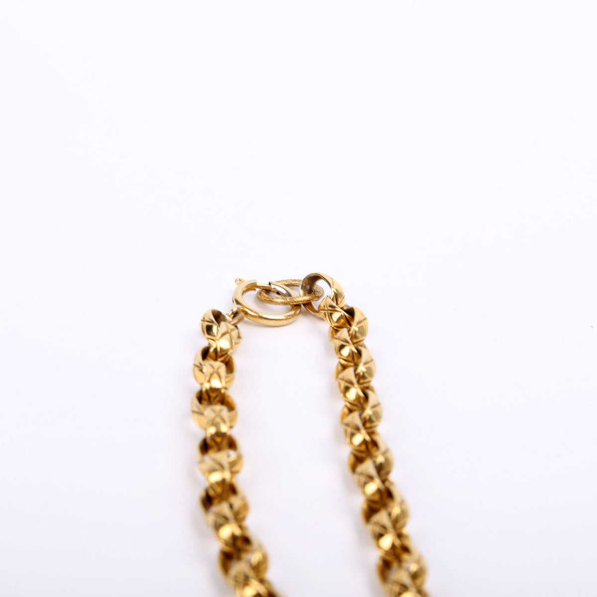 Chanel Gripoix Medallion Links Vintage