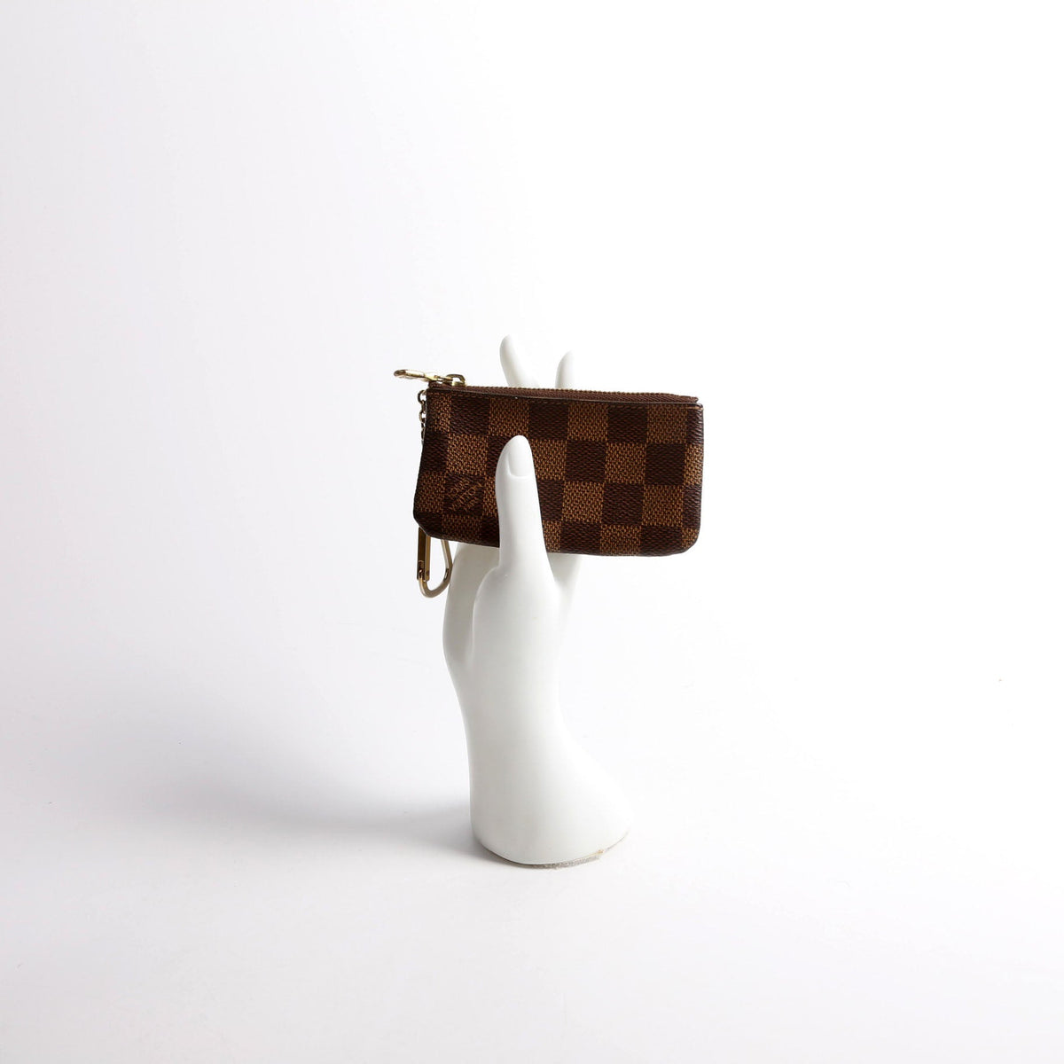 Louis-Vuitton Pochette Cles Ebene