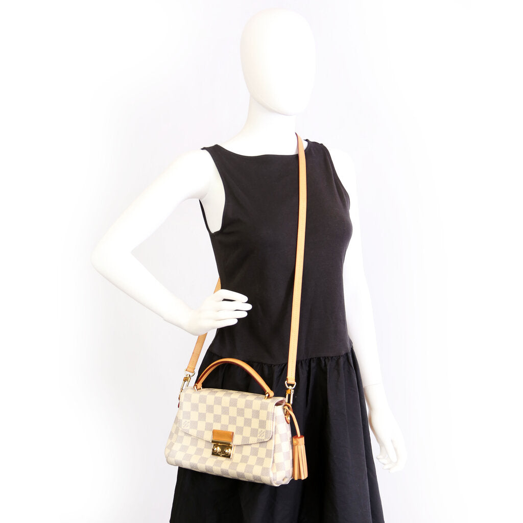 Louis-Vuitton Croisette Damier Azur