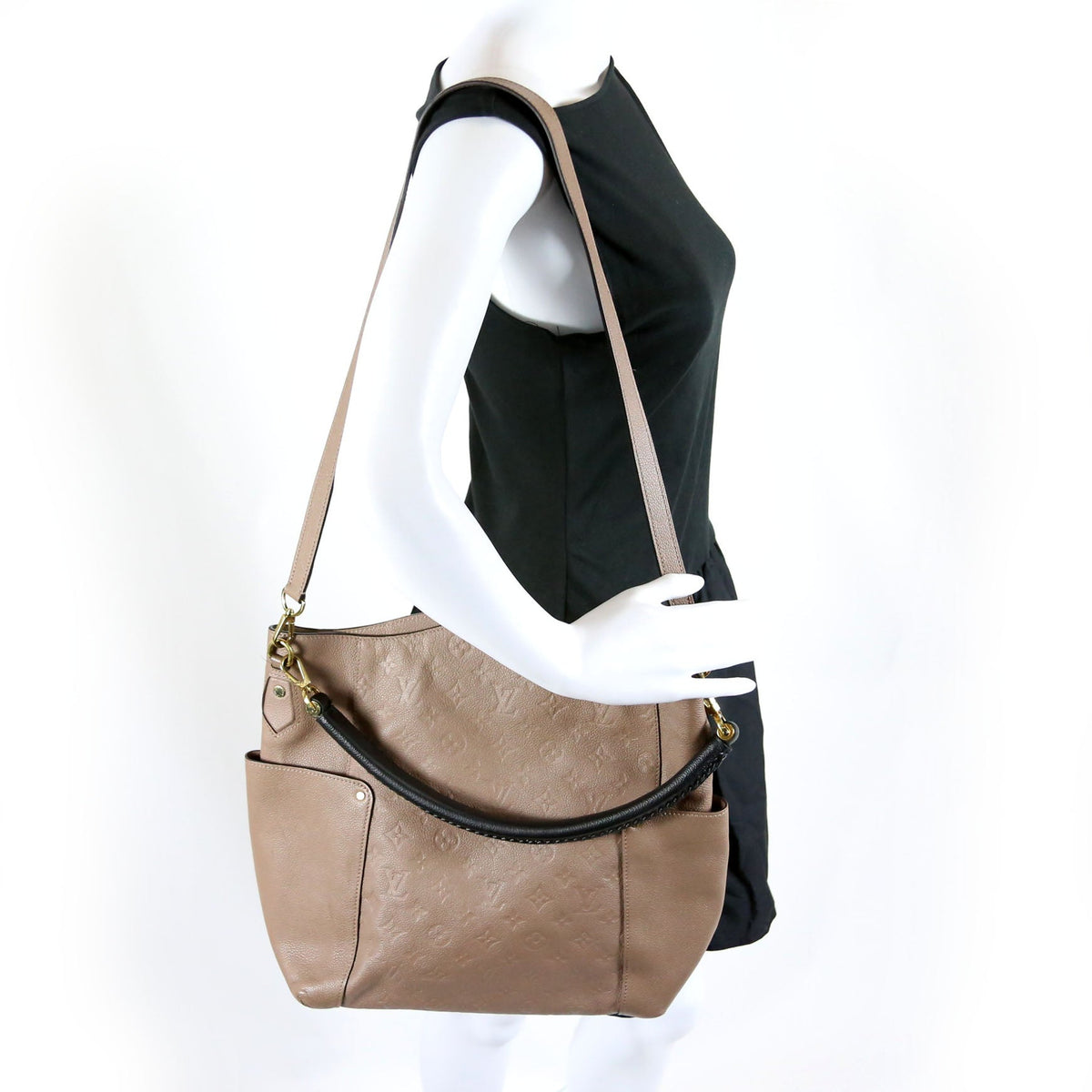 Louis-Vuitton Bagatelle Hobo Empreinte