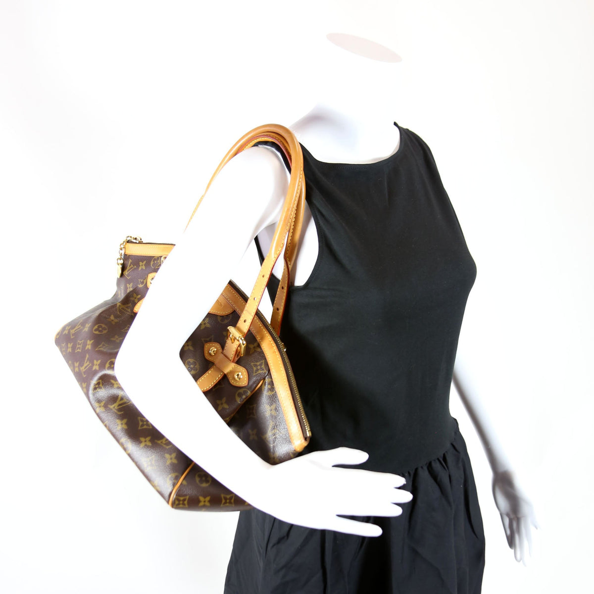 Louis-Vuitton Tivoli GM Monogram Brown