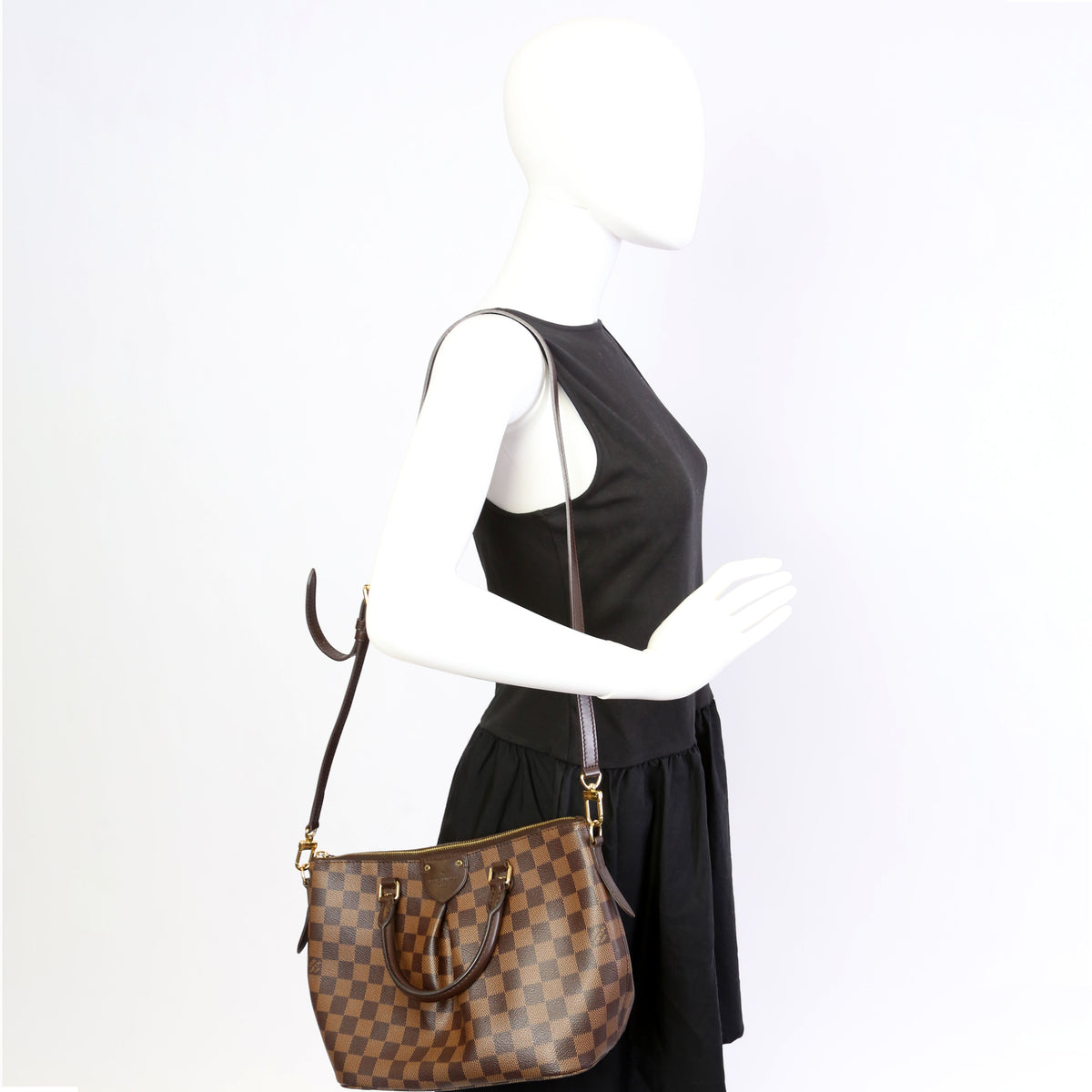 Louis-Vuitton Siena PM Damier Ebene