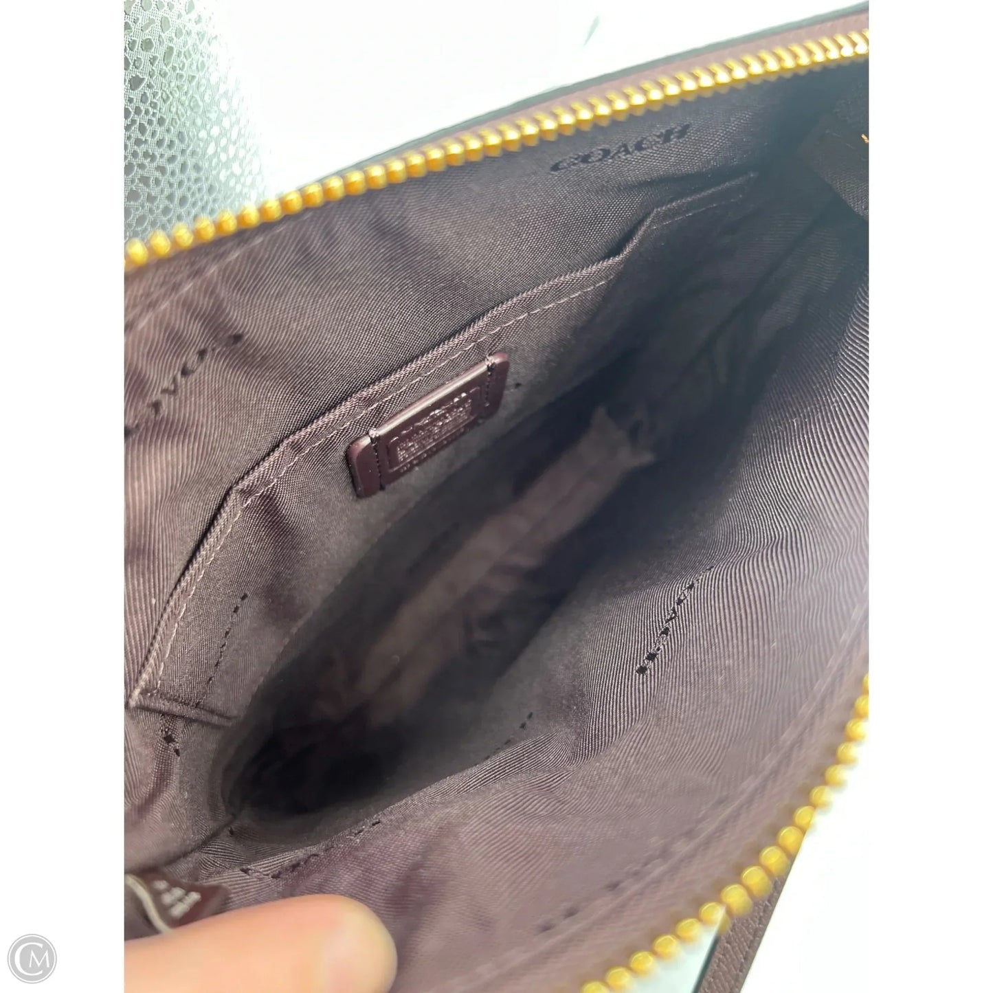 Crossbody Designer By Coach, Size: Small