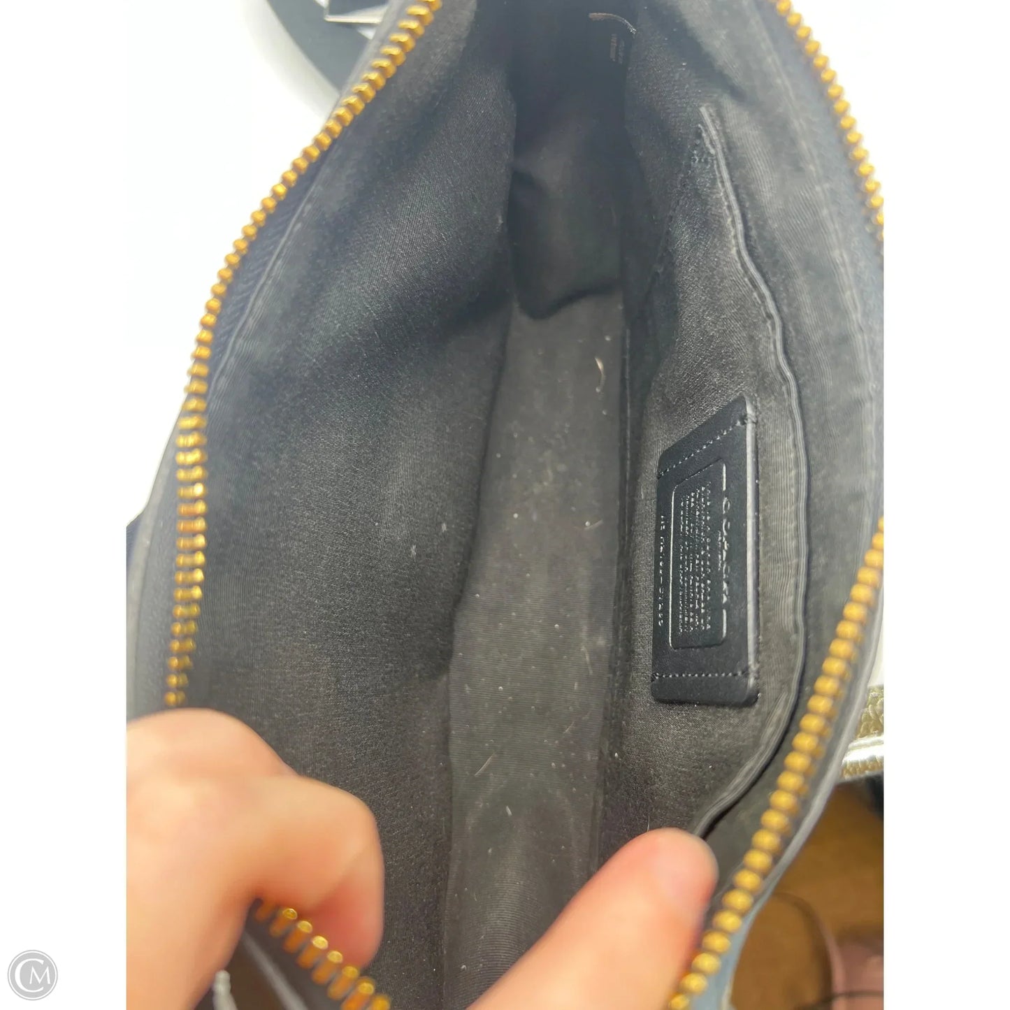 Crossbody Designer By Coach, Size: Small