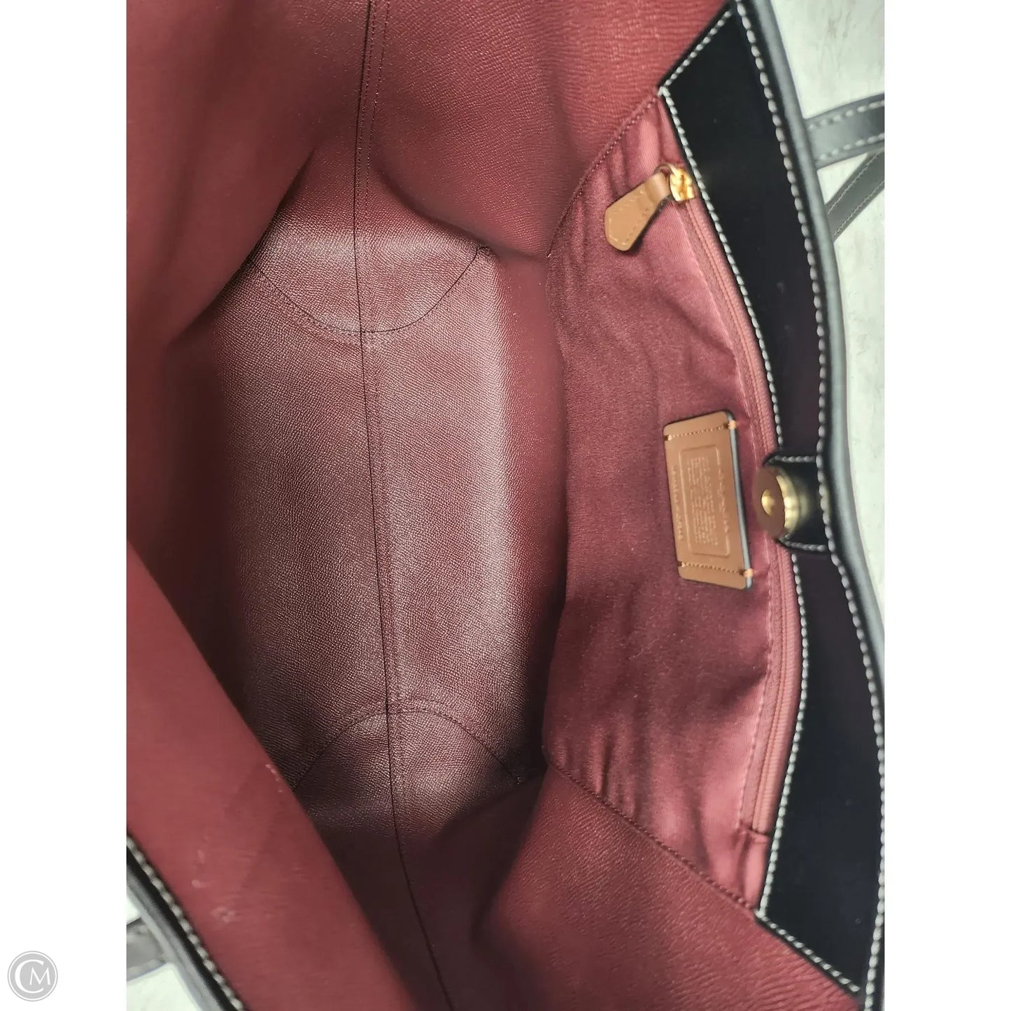 Handbag Designer By Coach, Size: Medium