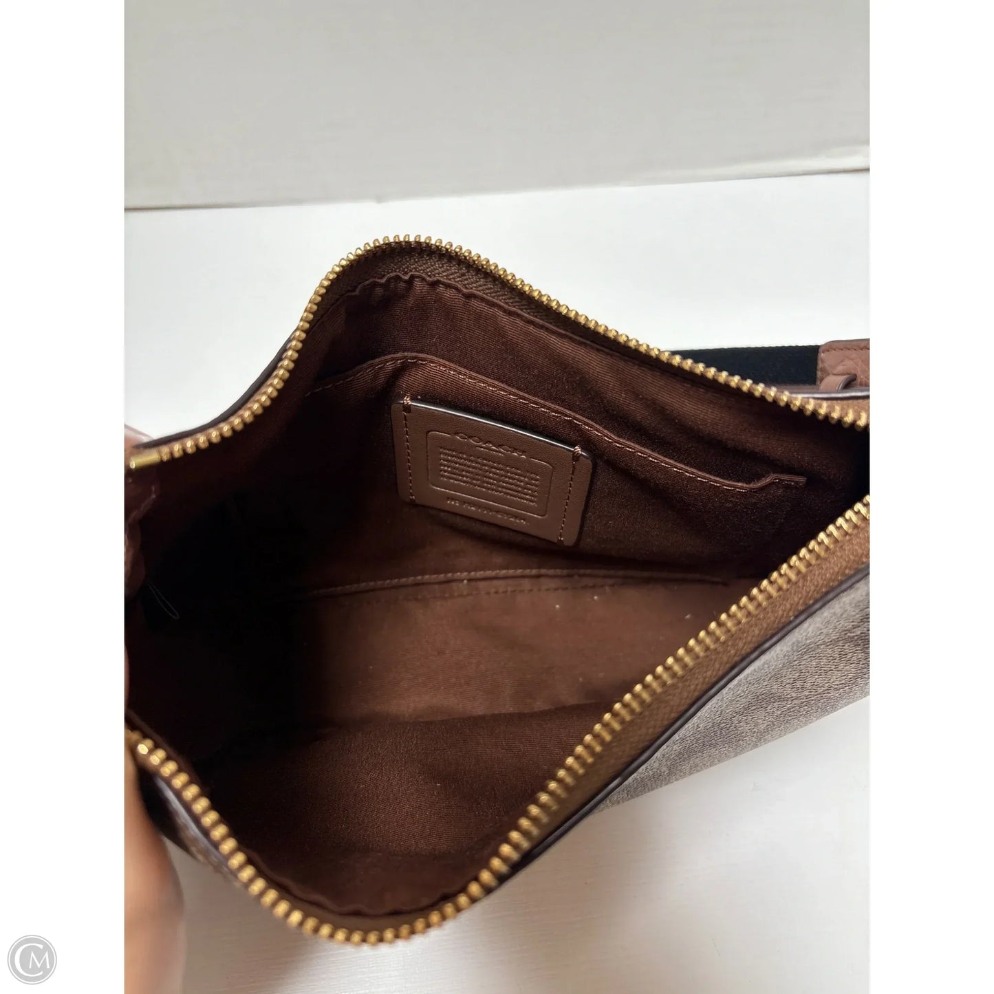 Crossbody Designer By Coach, Size: Medium
