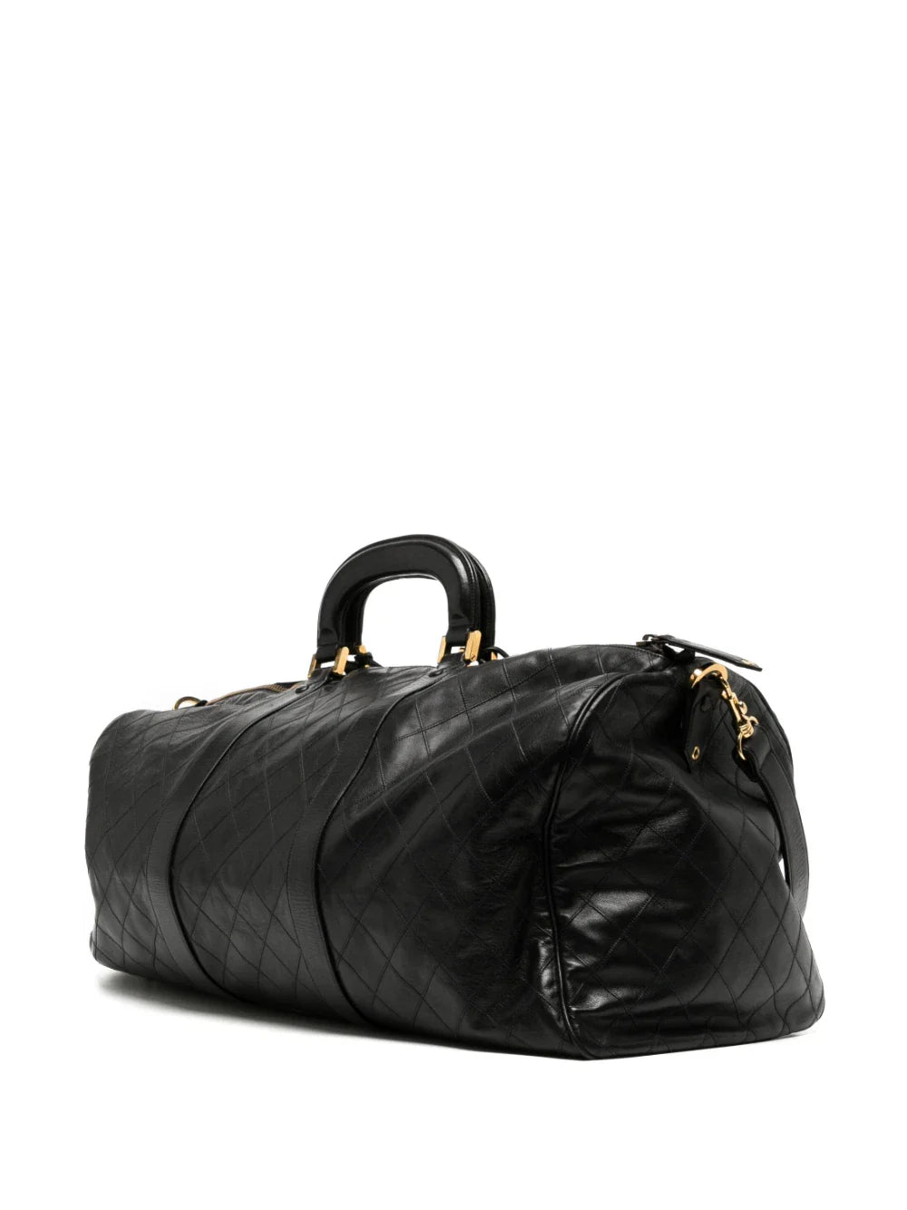 Diamond Quilted Boston Travel Bag 60