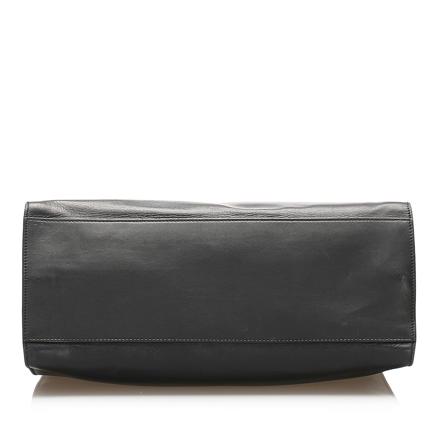 Gucci Gucci Medium Bamboo Nymphaea Leather Satchel Black