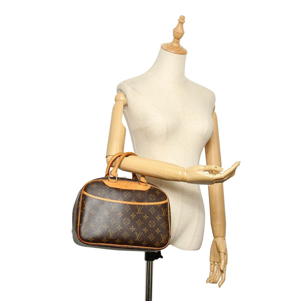 Louis-Vuitton Monogram Deauville Brown