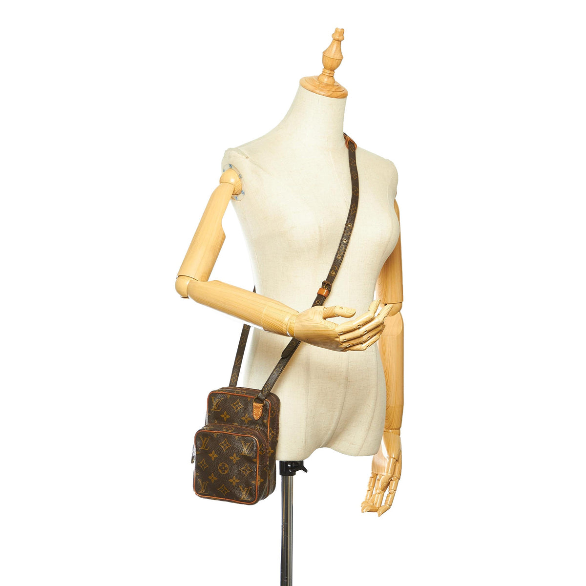 Louis-Vuitton Monogram Mini Amazone Brown