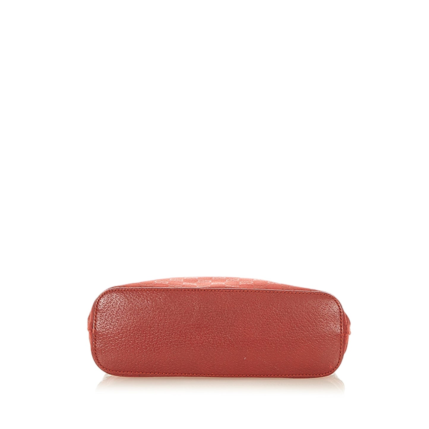 Gucci Gucci GG Canvas Shoulder Bag Red