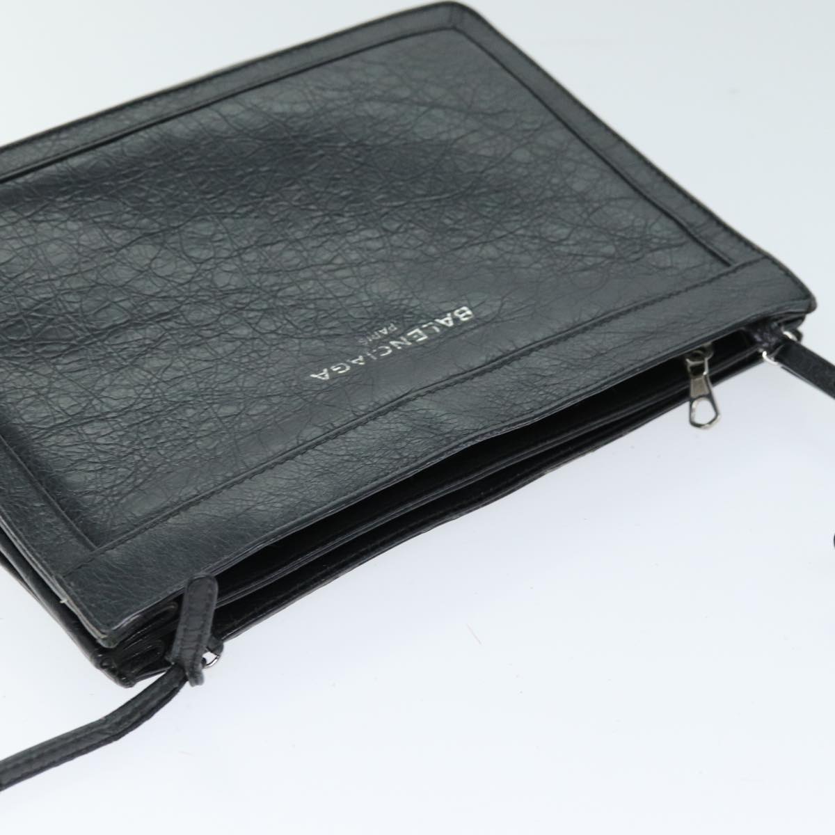 Balenciaga Navy Shoulder Bag