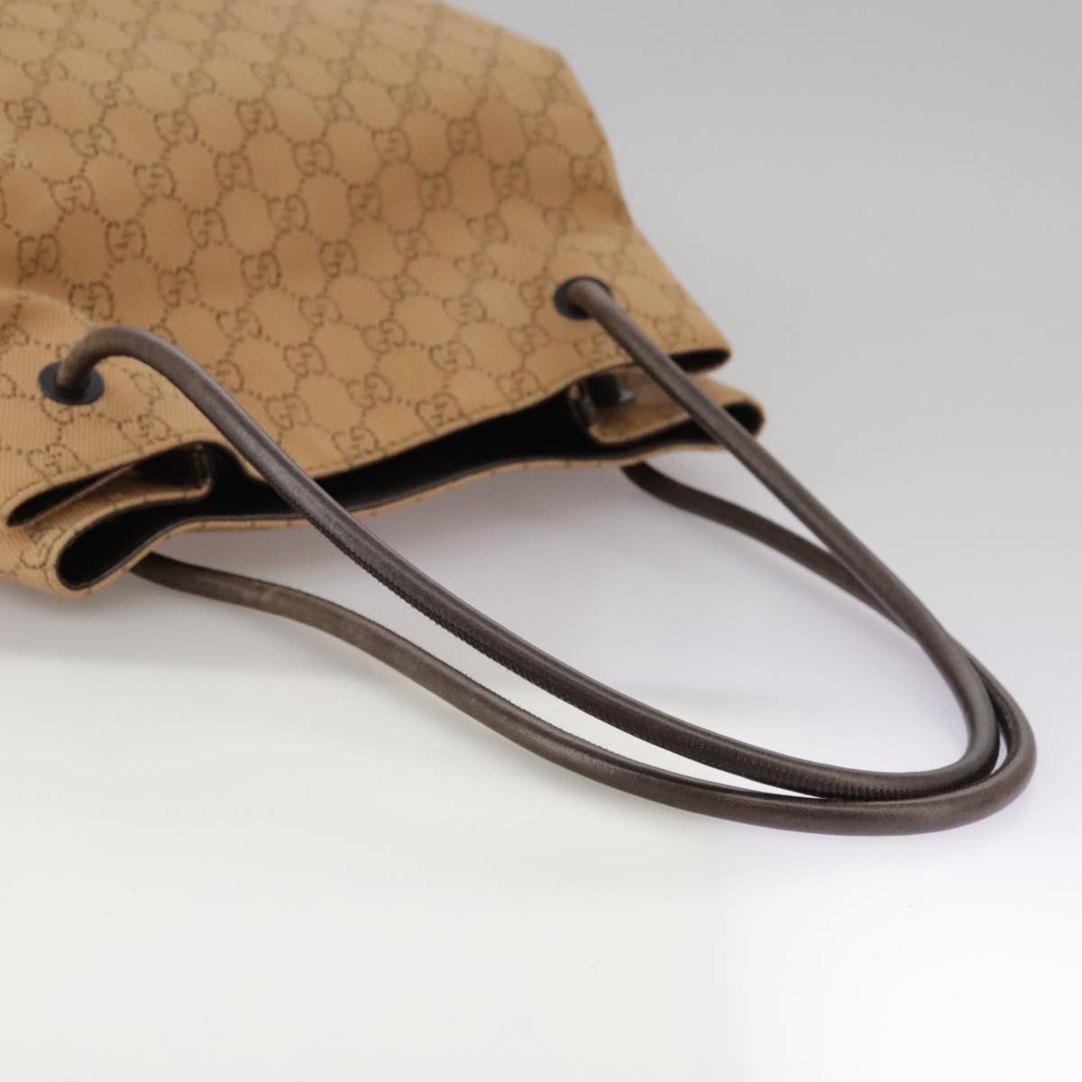 Gucci Gg Canvas Beige Canvas Shoulder Bag