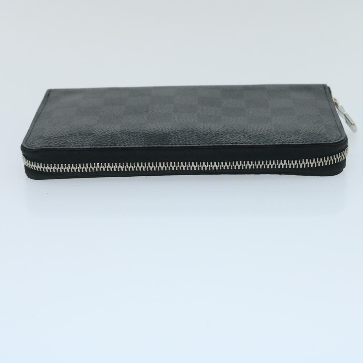 Louis Vuitton Gray Canvas Zippy organizer wallet accessories