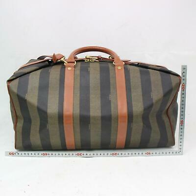 Indistinguishable Fendi Boston Bag Brown PVC