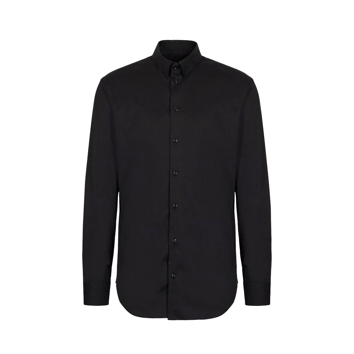 Stretch Cotton Poplin Shirt