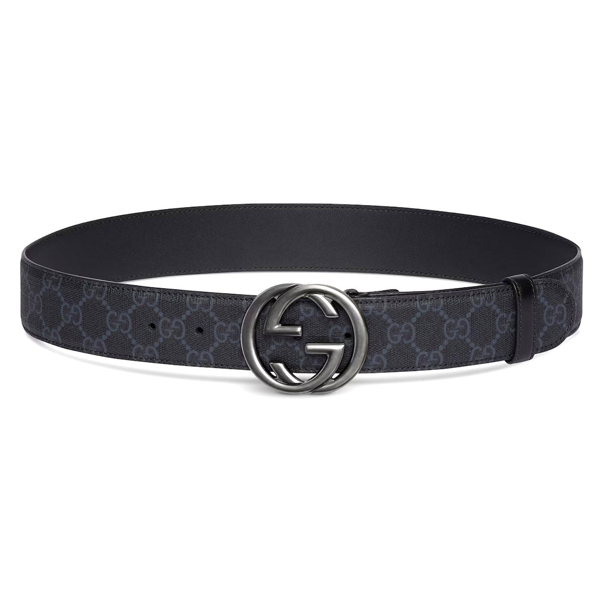 Gg Belt With Interlocking G Buckle