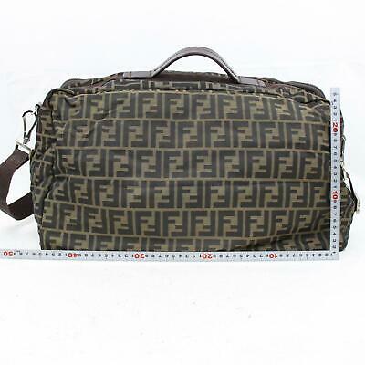Indistinguishable Fendi Travel Bag Brown Nylon