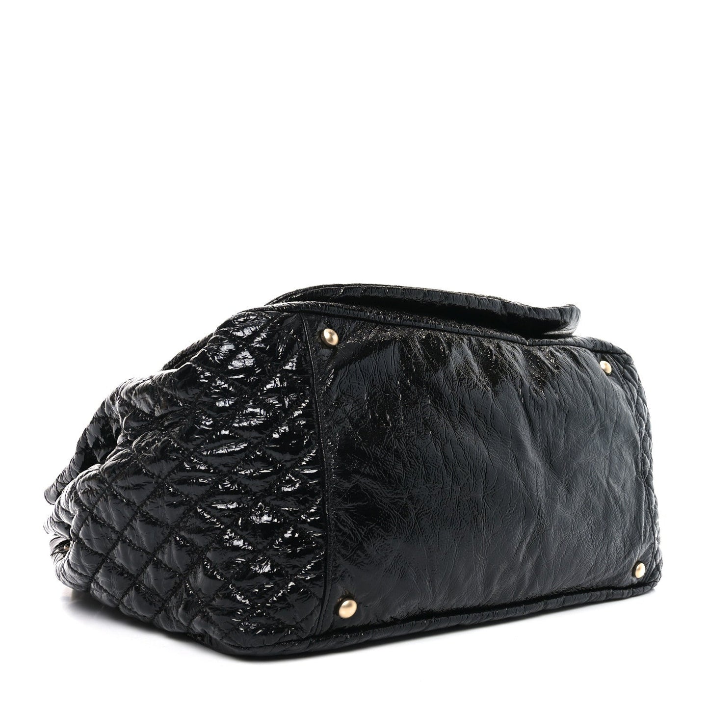 Vinyl XL Rock and Chain Flap Black