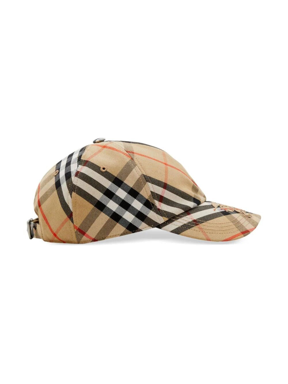 Burberry Women Check Baseball Cap