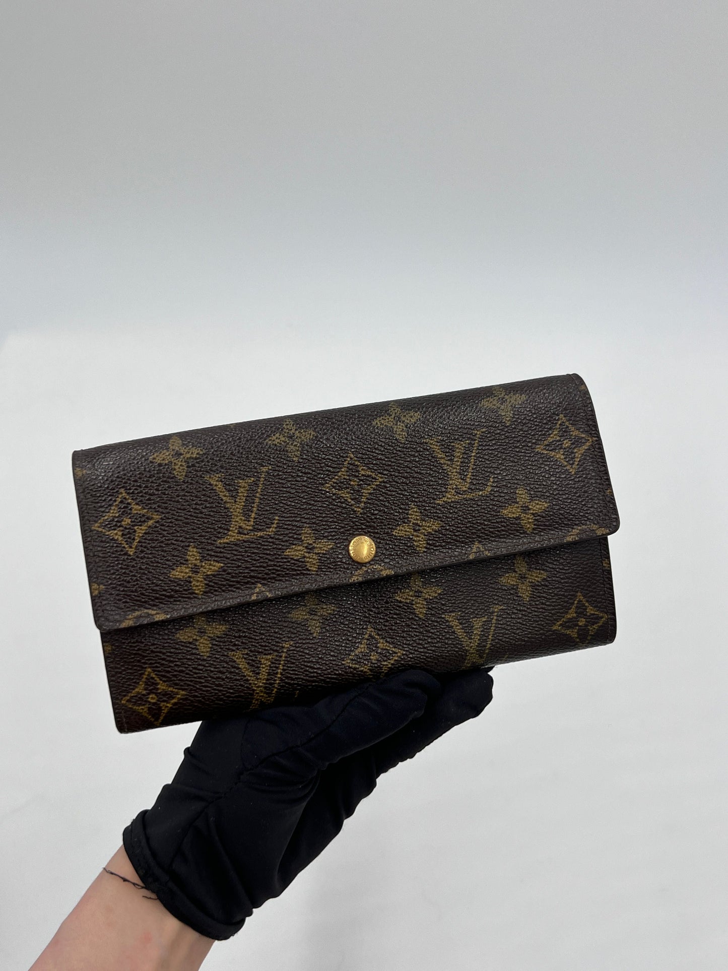 Louis Vuitton | Bags | Louis Vuitton Monogram Pochette Porte Monnaie Credit Wallet AG089O