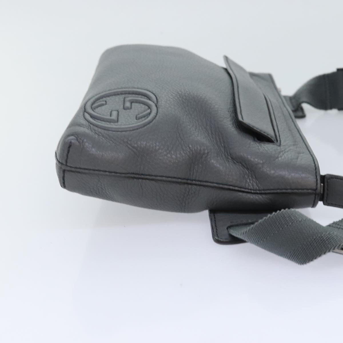 Gucci Soho Grey Leather Shoulder Bag