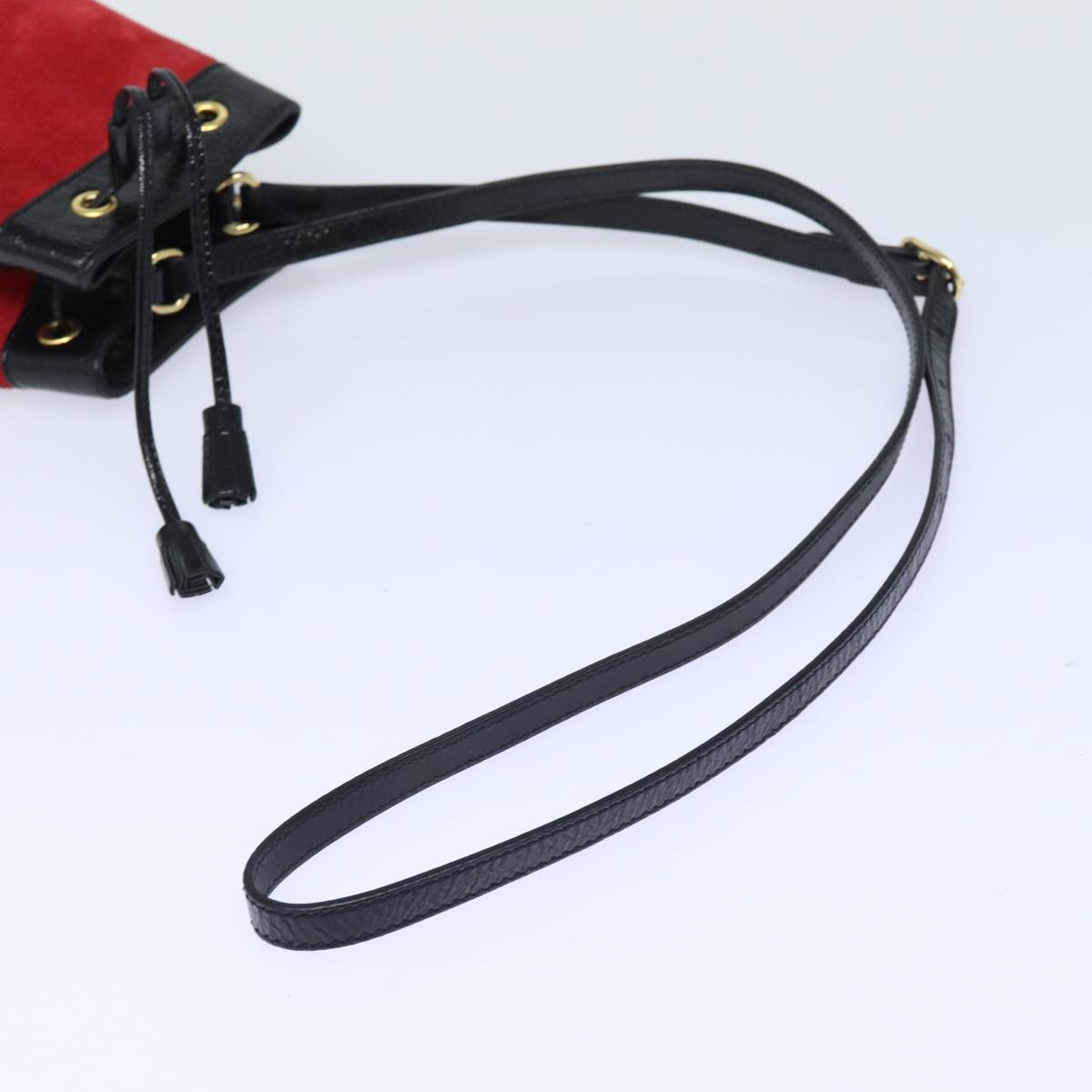 Gucci Ophidia Red Suede Shoulder Bag