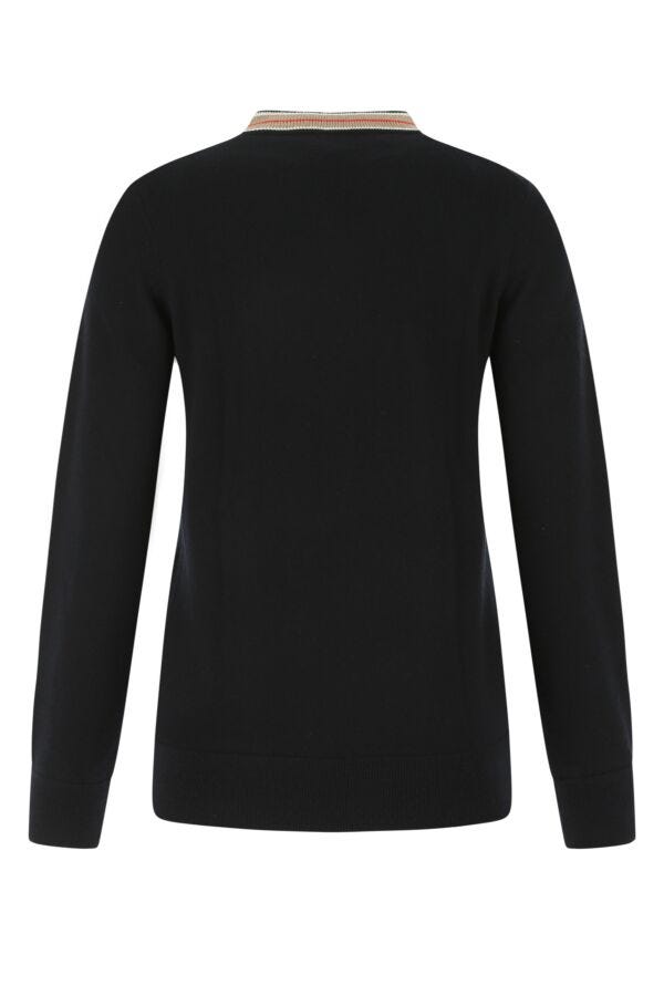 Burberry Woman Black Cashmere Sweater