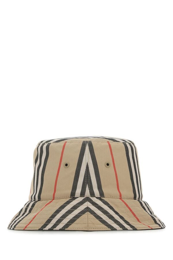 Burberry Woman Embroidered Cotton Hat