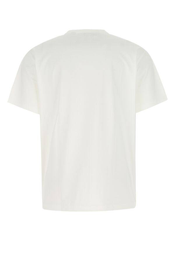 Burberry Man White Cotton T-Shirt
