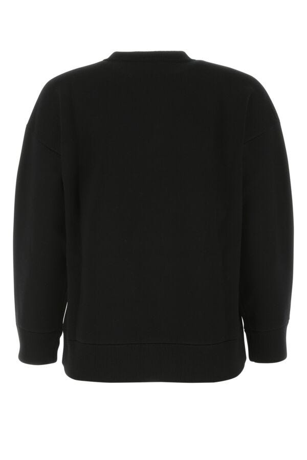 Burberry Woman Black Stretch Wool Blend Sweater