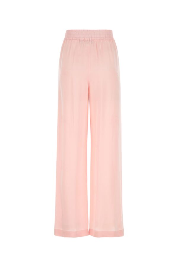 Burberry Woman Pastel Pink Satin Pyjama Pant