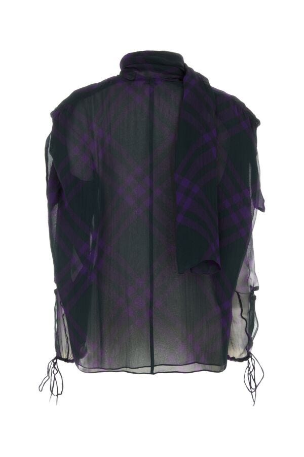 Burberry Woman Printed Crepe Blouse