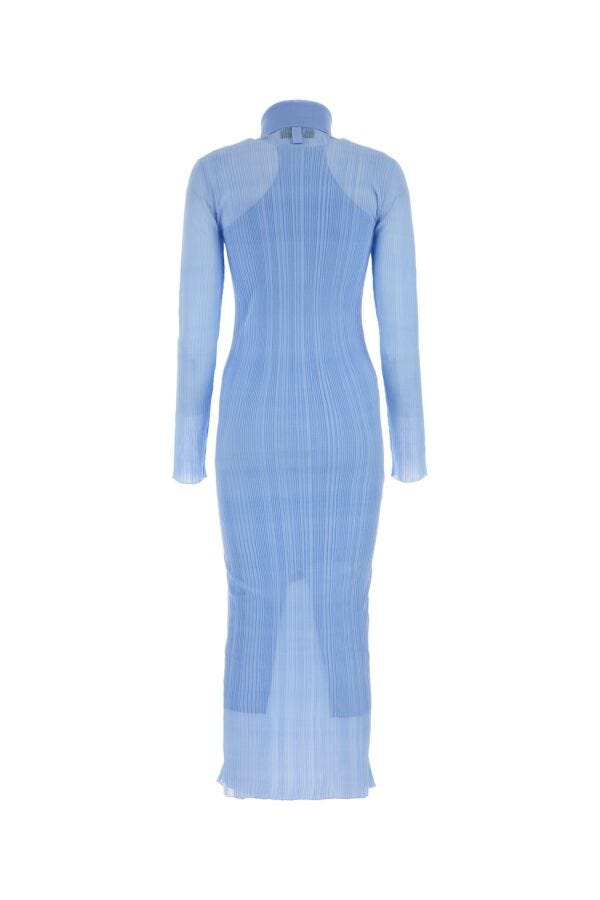 Fendi Woman Light-Blue Silk Blend Dress
