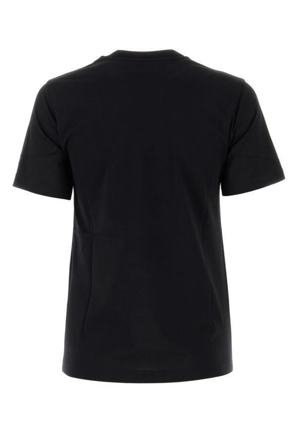 Burberry Woman Black Cotton T-Shirt