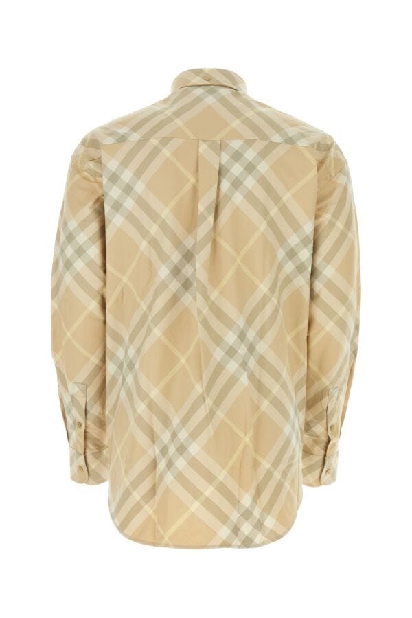 Burberry Man Printed Twill Shirt