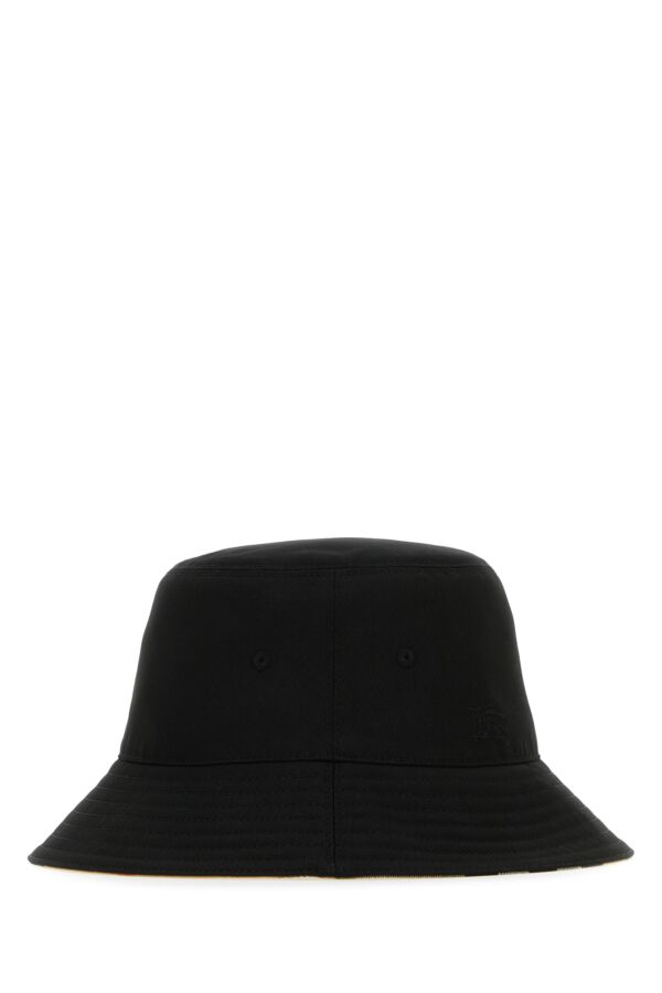 Burberry Woman Black Polyester Blend Bucket Hat