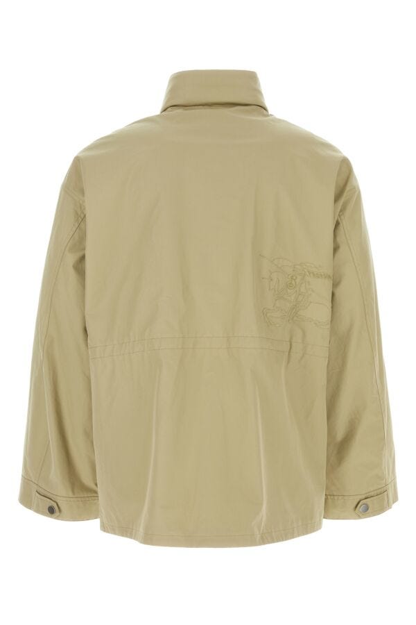 Burberry Man Cappuccino Gabardine Jacket