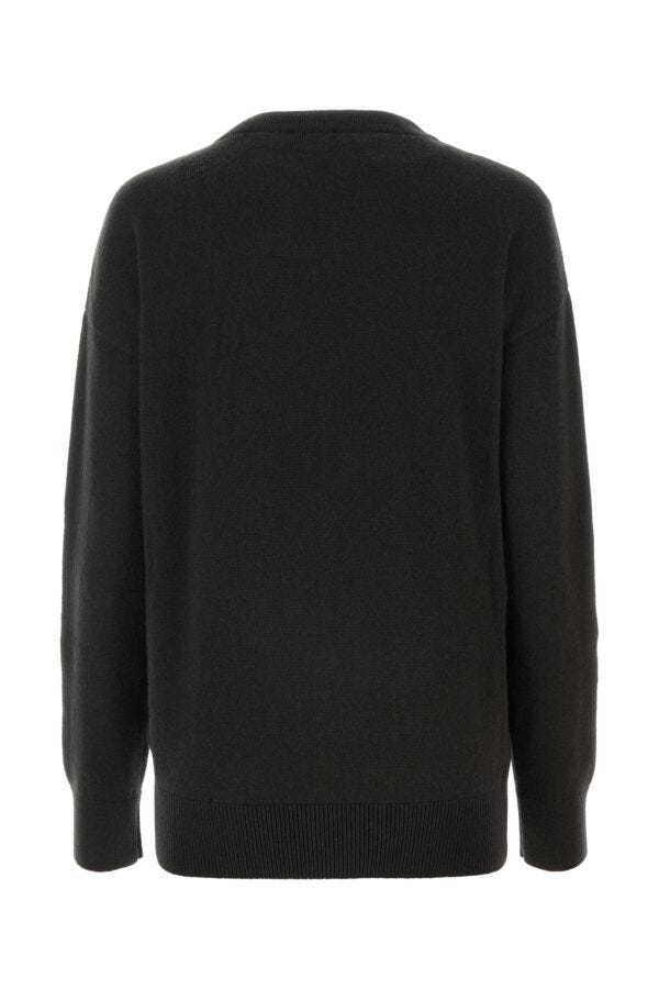Burberry Woman Anthracite Cashmere Sweater